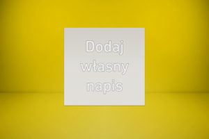 Tabliczka 12 x 12 cm z laminatu grawerskiego srebrnego gładkiego