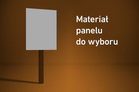 Panel o wymiarach 20×40 cm Materiał do wyboru*